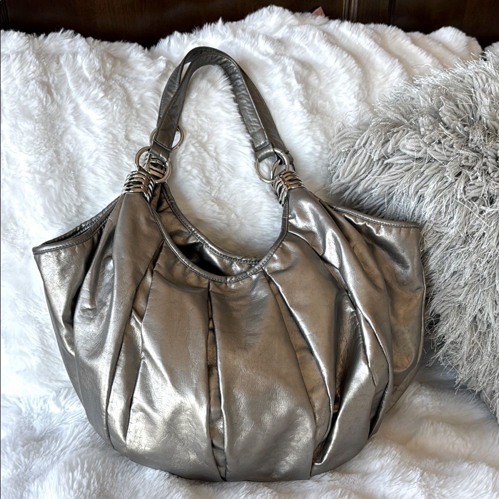 Elegant Silver Women's Bag